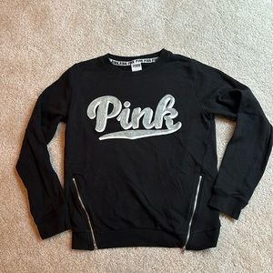 Victoria’s Secret Pink sweatshirt with side zippers